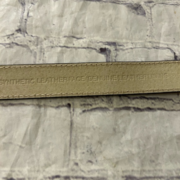 NINE WEST RED/BLACK SKIN PRINT COVERED BUCKLE BELT LEATHER LINING WOMENS XL - Picture 7 of 12